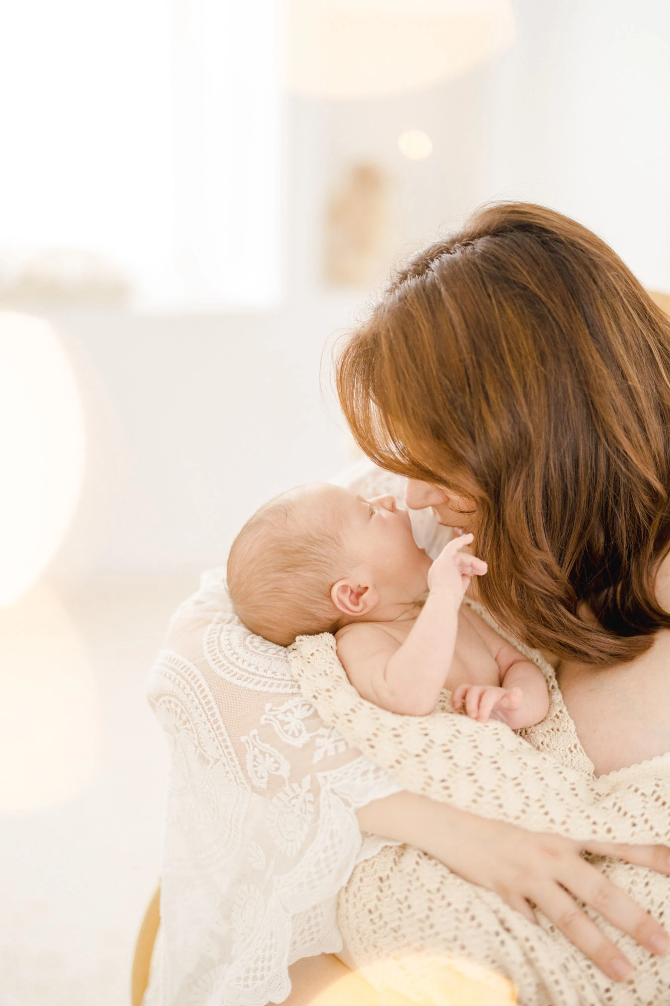 enfant bonheur amour beige marron